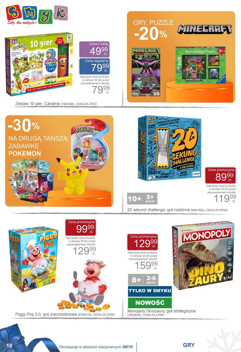 Gazetka promocyjna Smyk str. 10