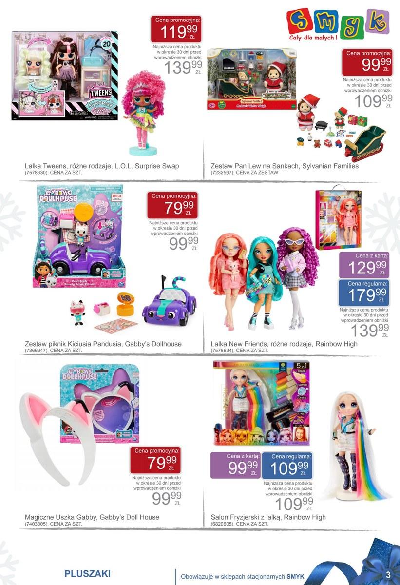 Gazetka promocyjna Smyk str. 3