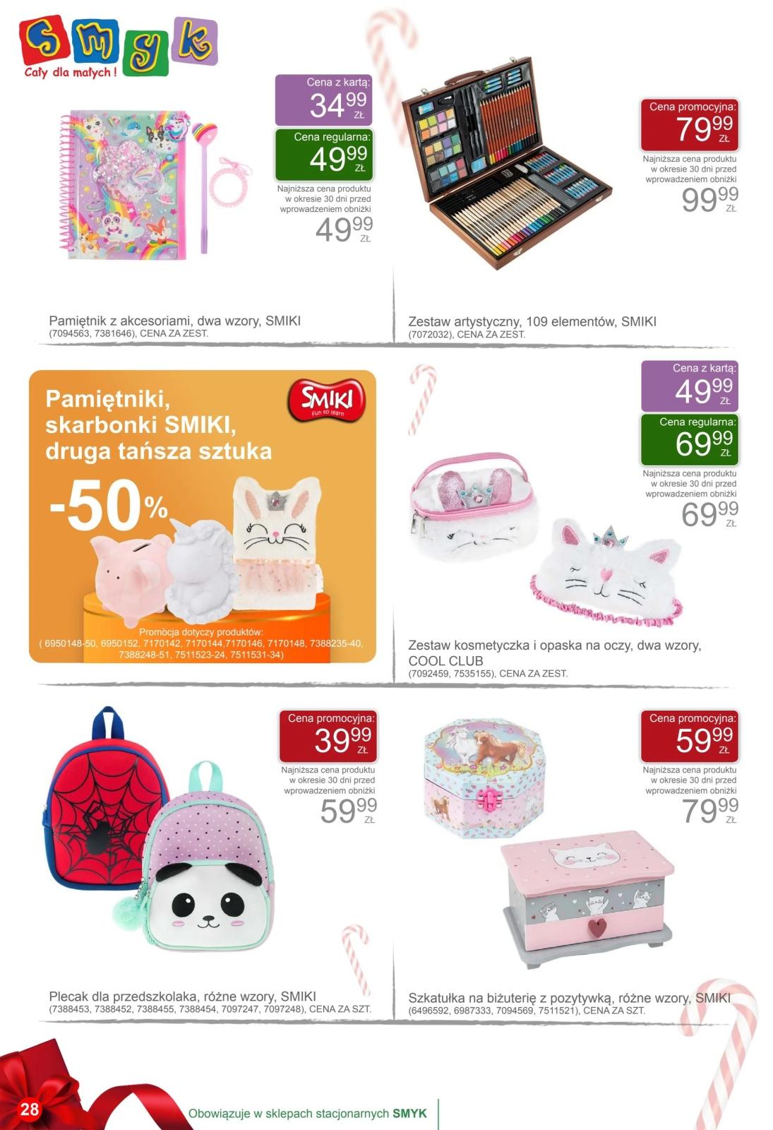 Gazetka promocyjna Smyk str. 28