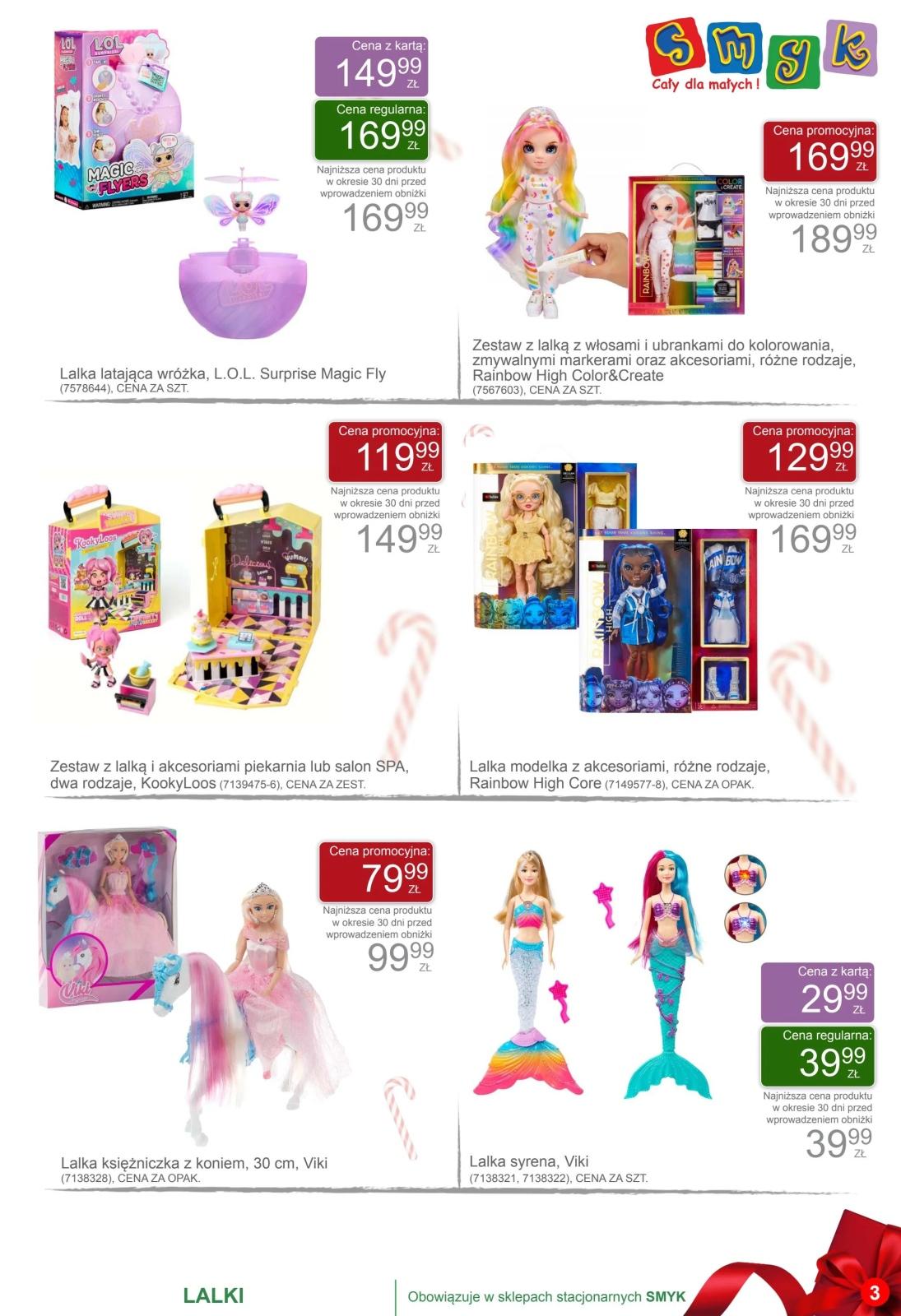 Gazetka promocyjna Smyk str. 3