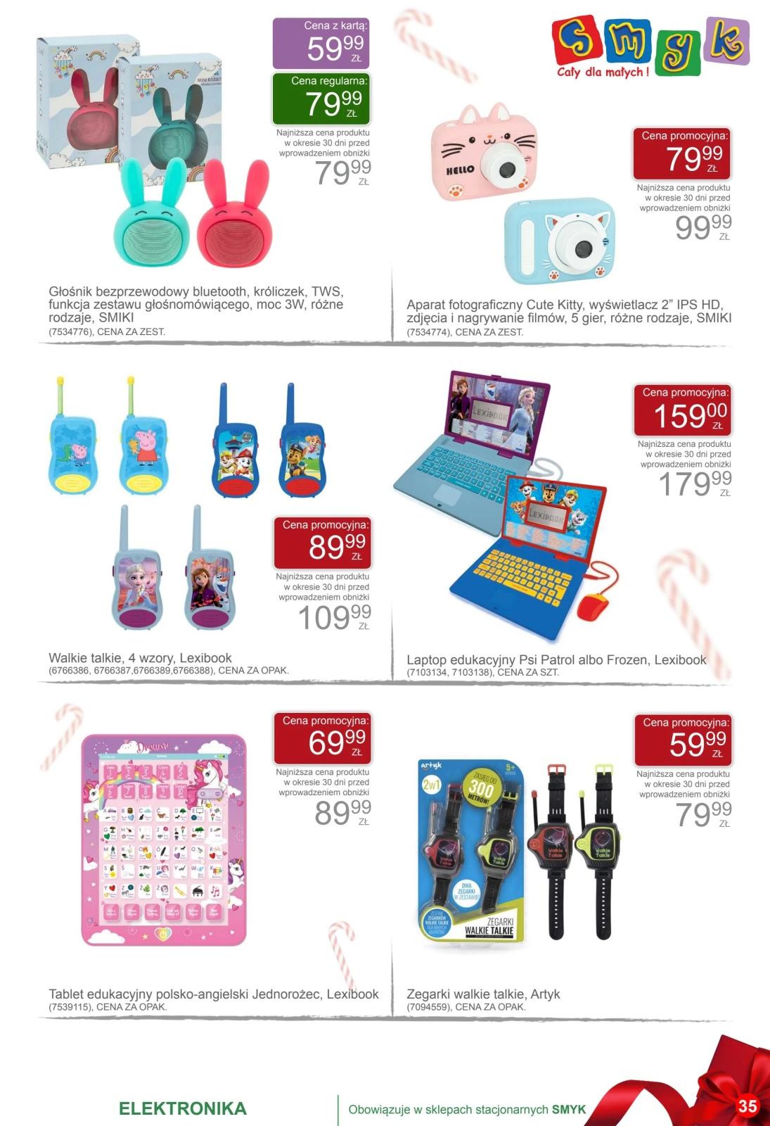 Gazetka promocyjna Smyk str. 35