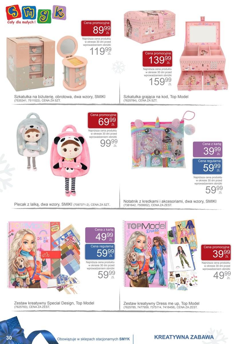 Gazetka promocyjna Smyk str. 30