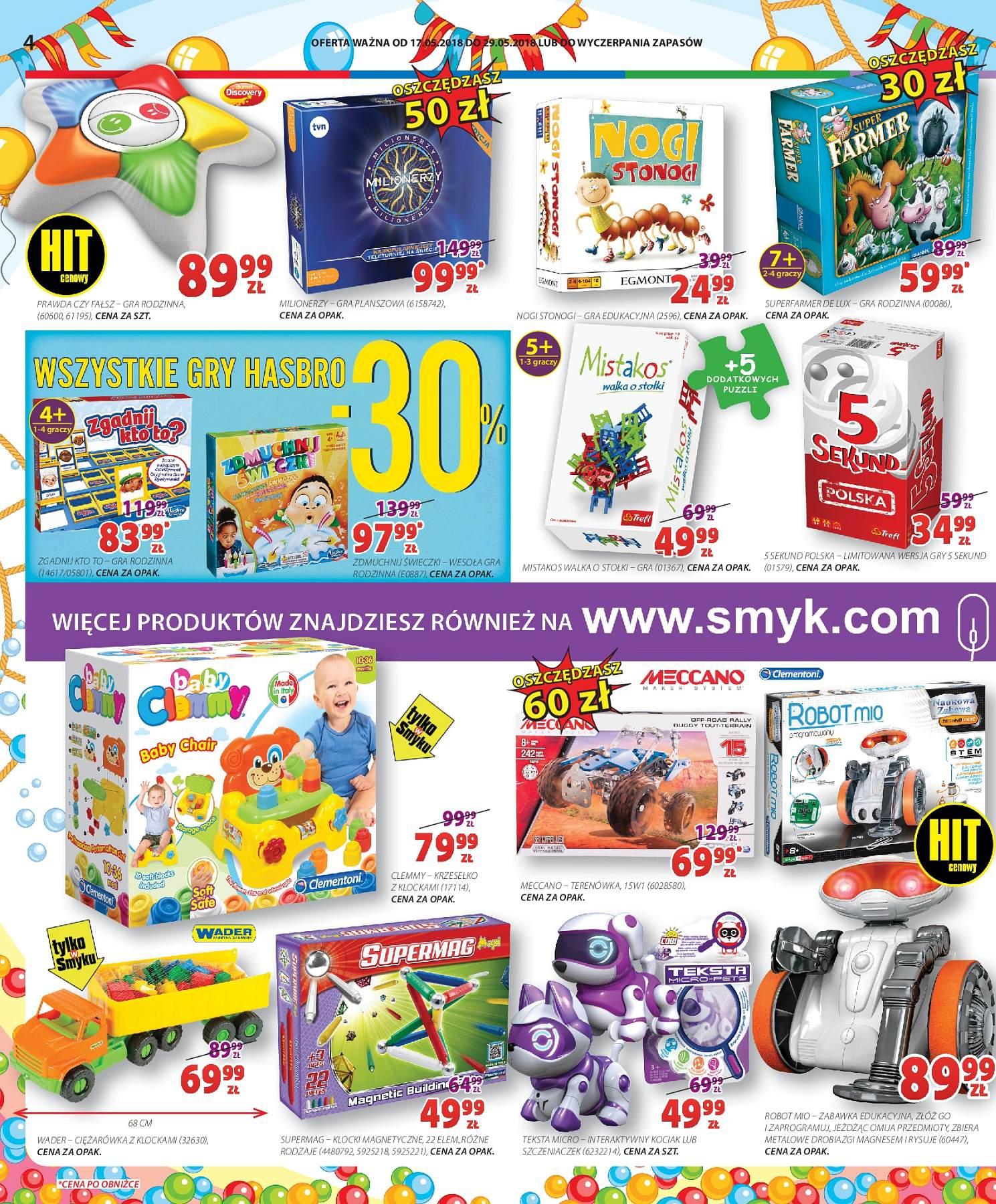 Gazetka promocyjna Smyk str. 4