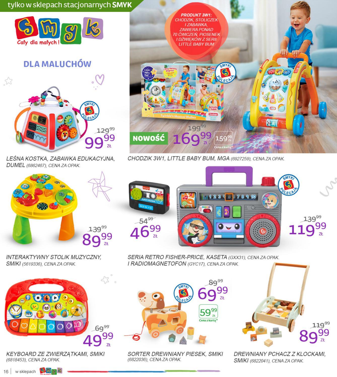 Gazetka promocyjna Smyk str. 16
