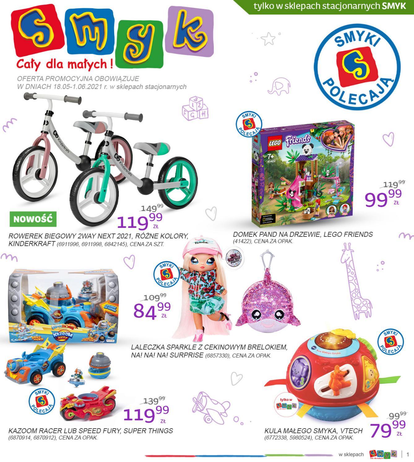 Gazetka promocyjna Smyk str. 1