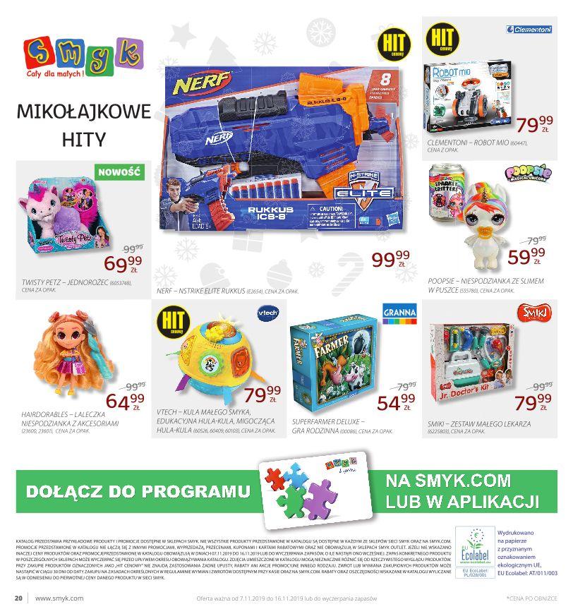 Gazetka promocyjna Smyk str. 20