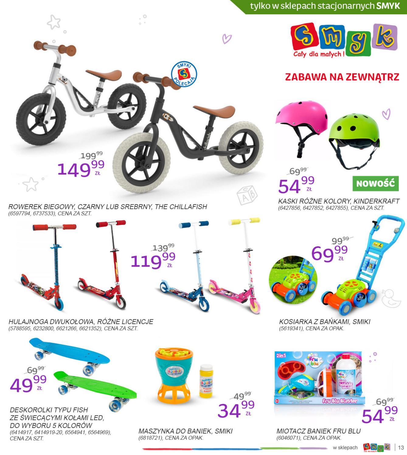 Gazetka promocyjna Smyk str. 13