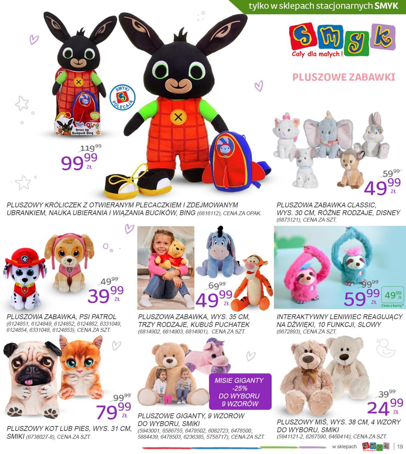 Gazetka promocyjna Smyk str. 19