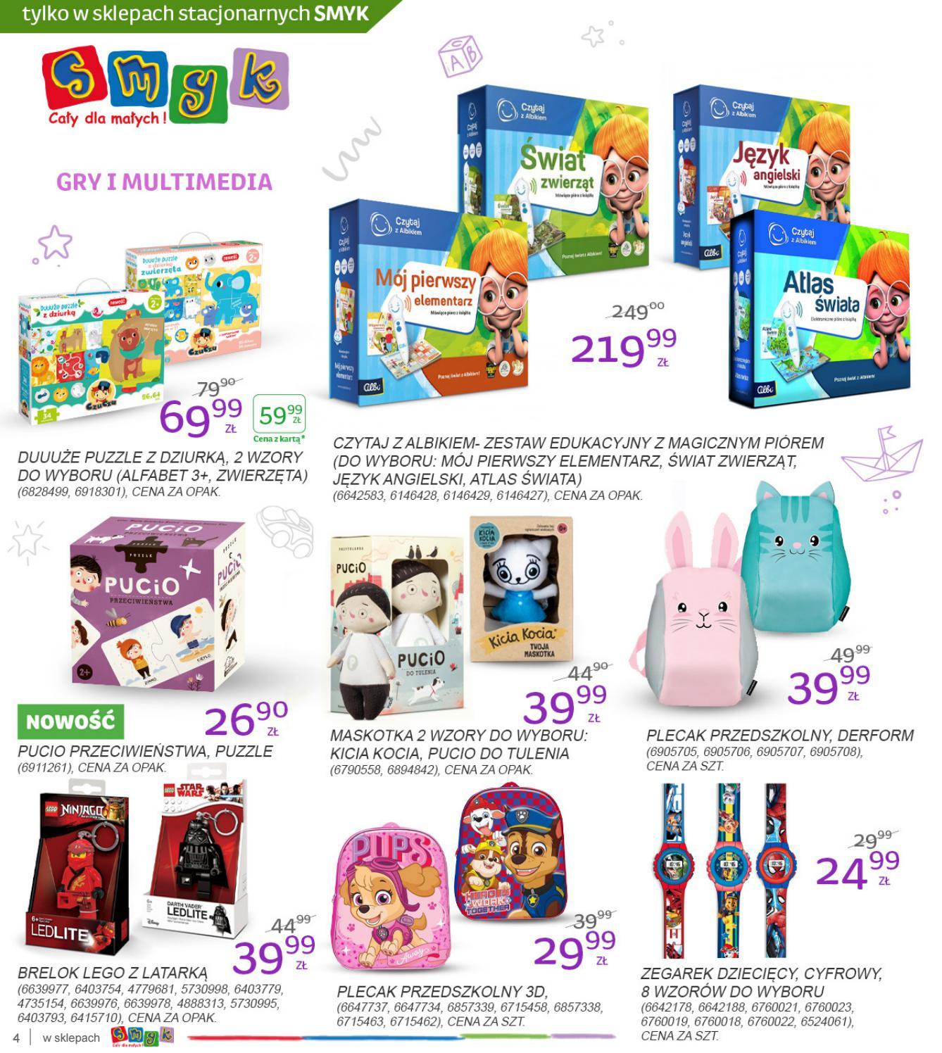 Gazetka promocyjna Smyk str. 4
