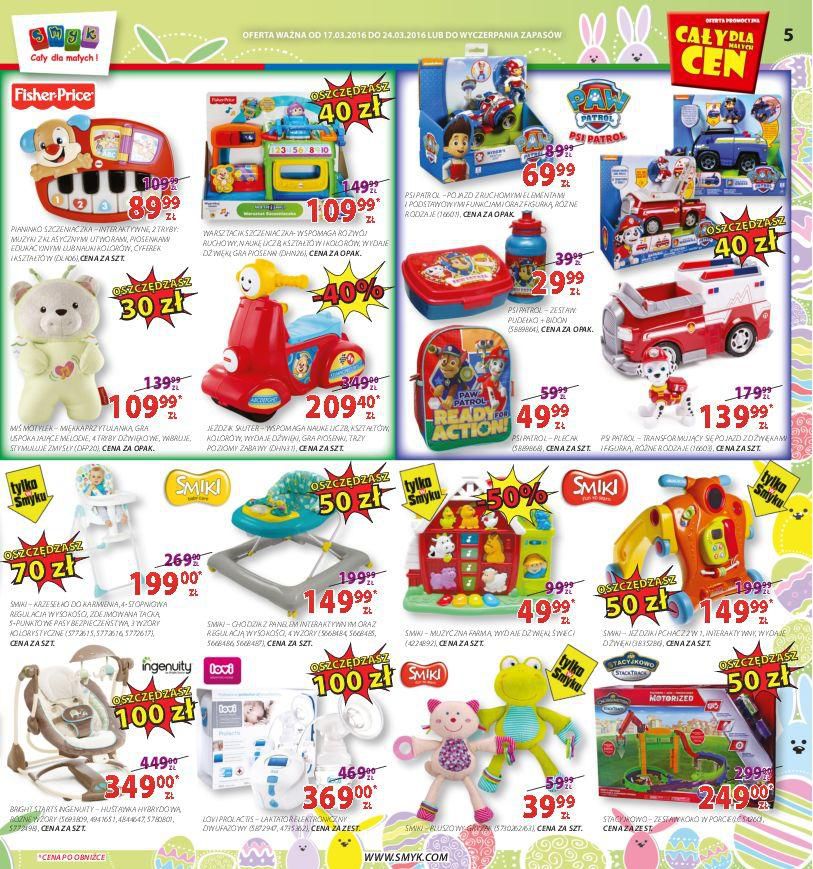 Gazetka promocyjna Smyk str. 5