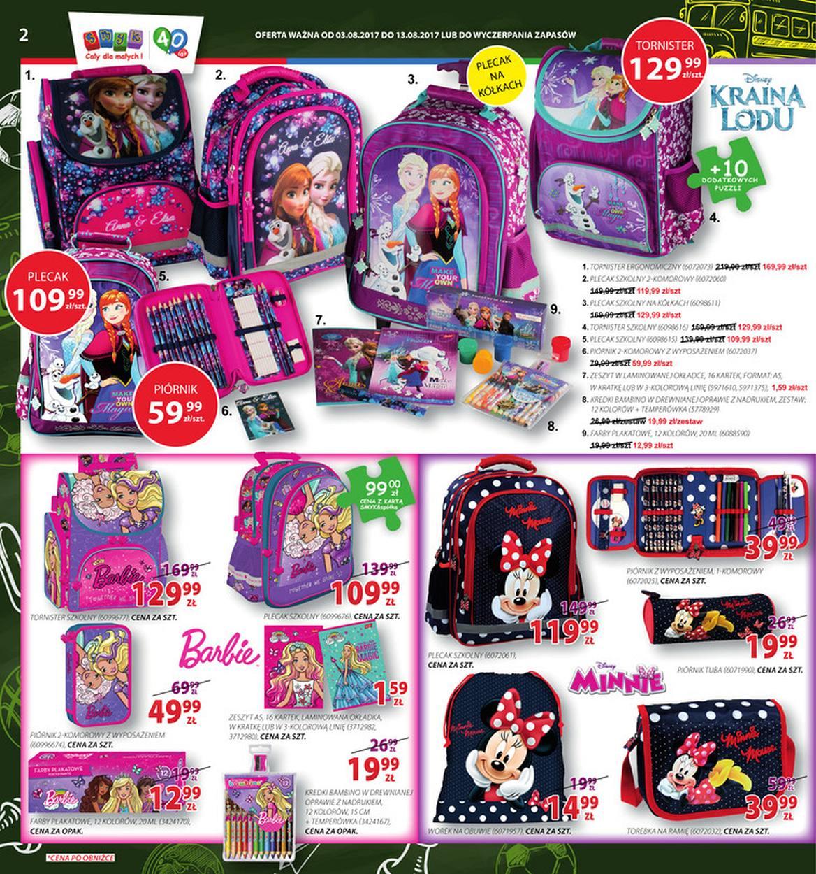 Gazetka promocyjna Smyk str. 2