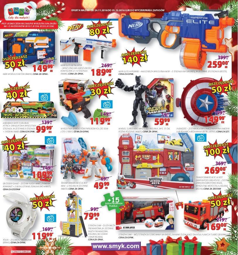 Gazetka promocyjna Smyk str. 3