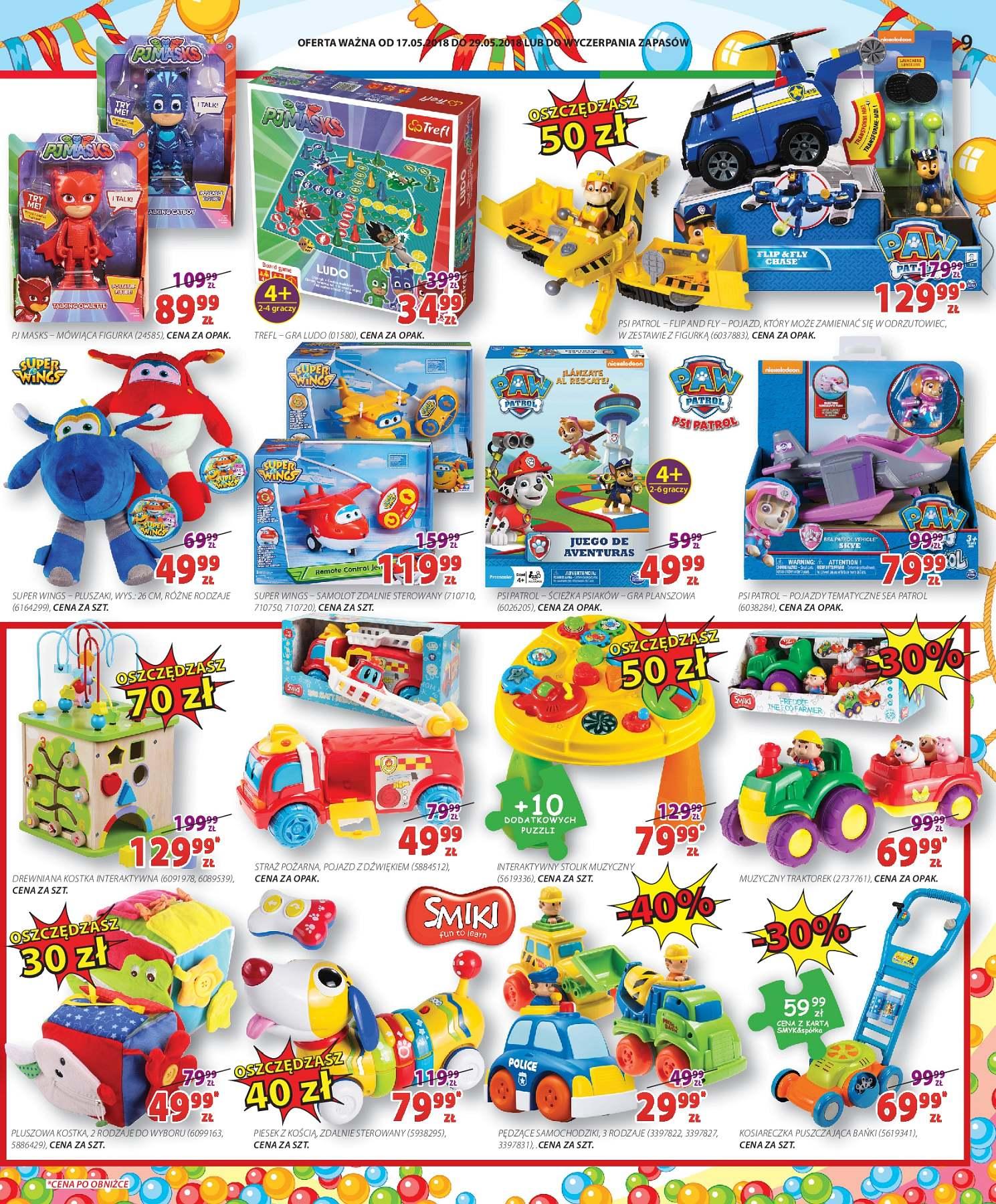 Gazetka promocyjna Smyk str. 9