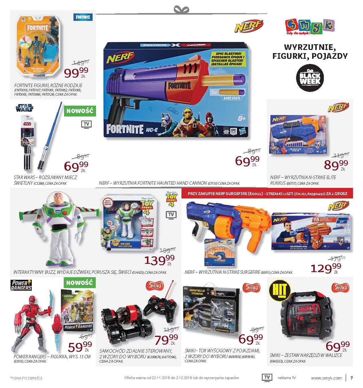 Gazetka promocyjna Smyk str. 7