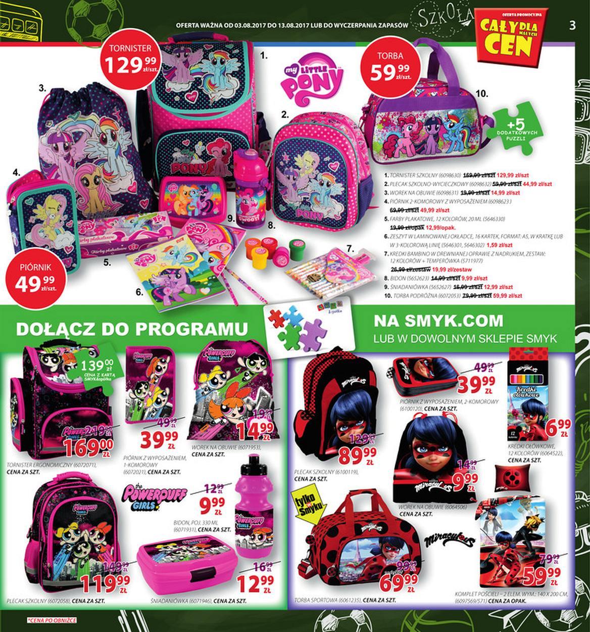 Gazetka promocyjna Smyk str. 3