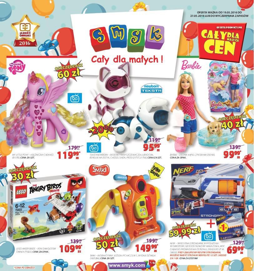 Gazetka promocyjna Smyk str. 1