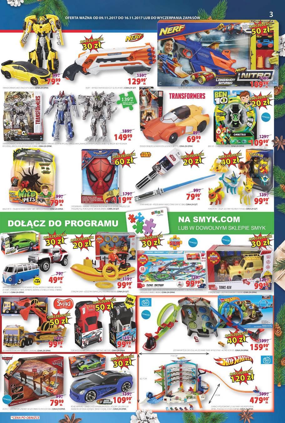 Gazetka promocyjna Smyk str. 3