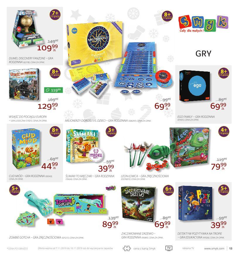 Gazetka promocyjna Smyk str. 13