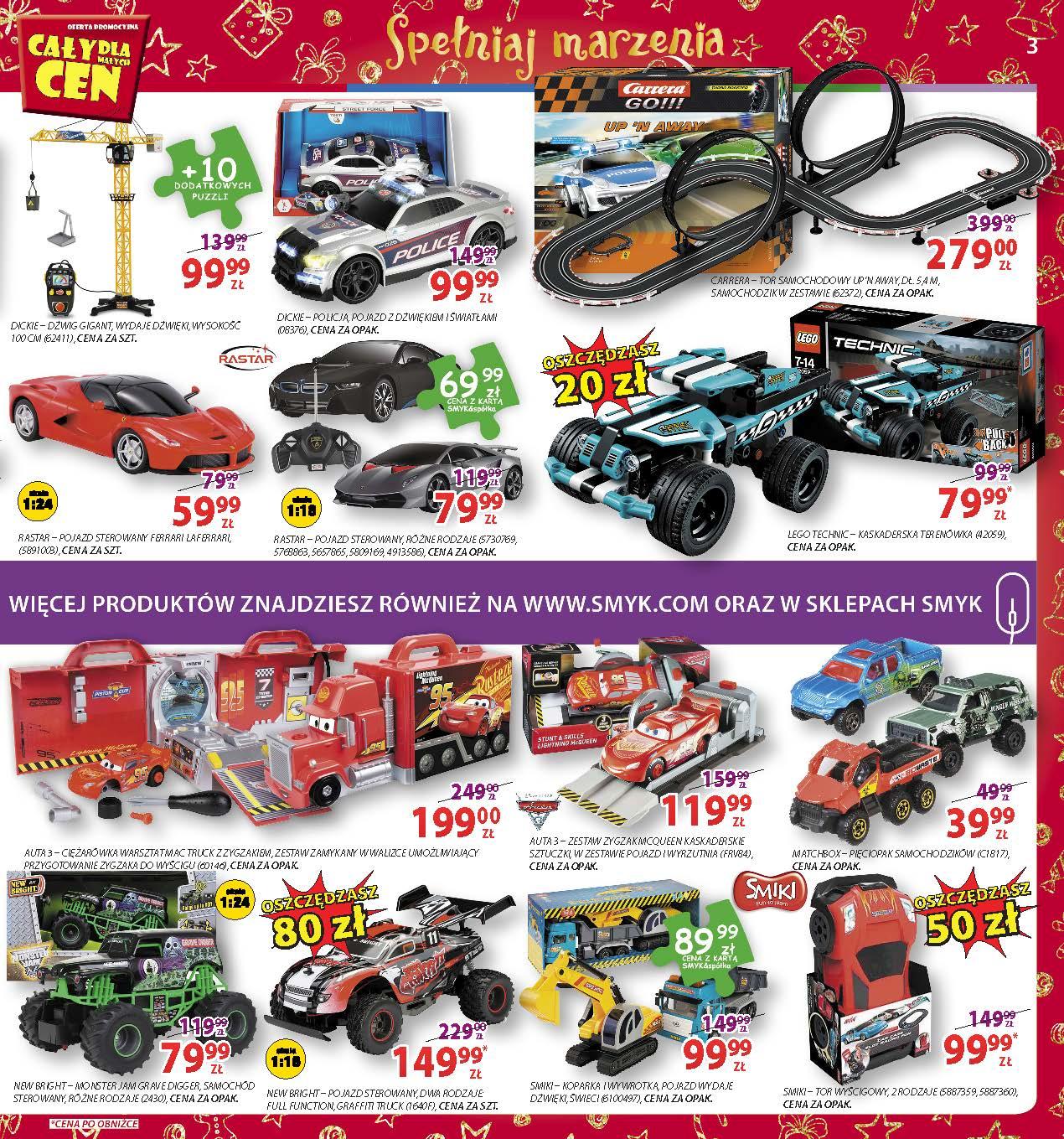 Gazetka promocyjna Smyk str. 3