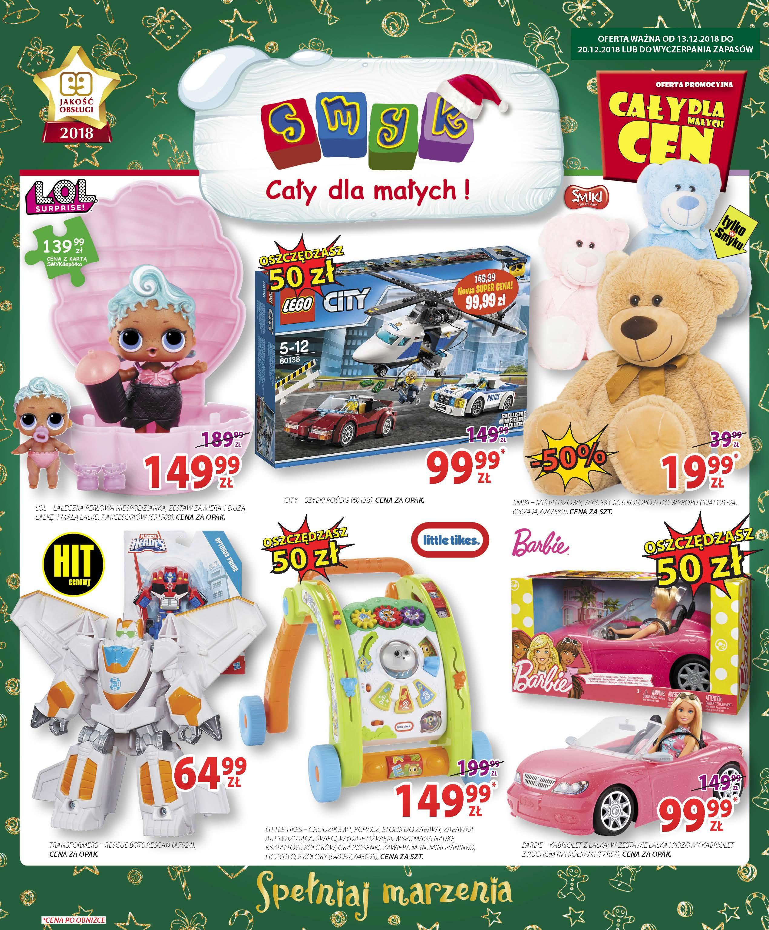 Gazetka promocyjna Smyk str. 1