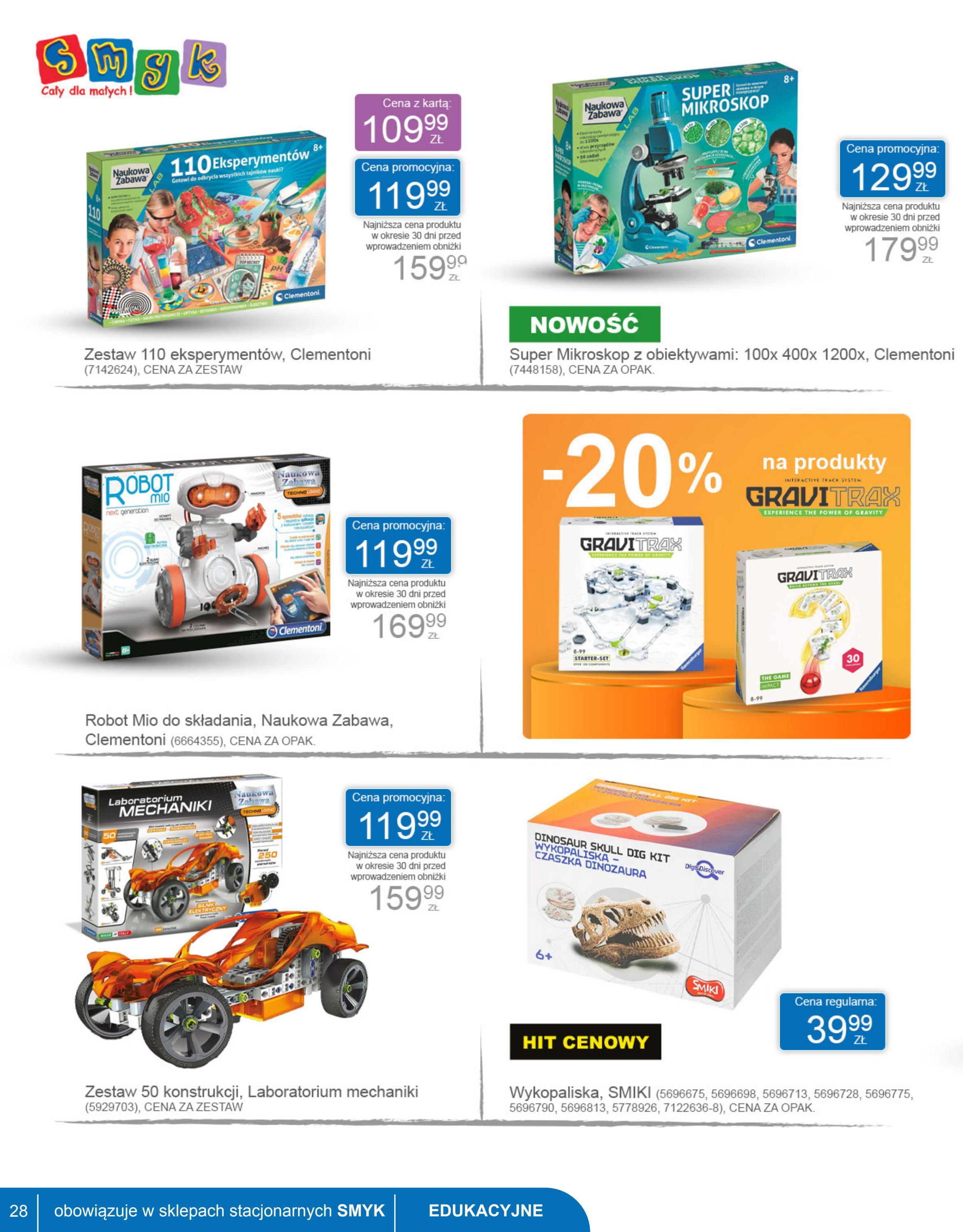 Gazetka promocyjna Smyk str. 28