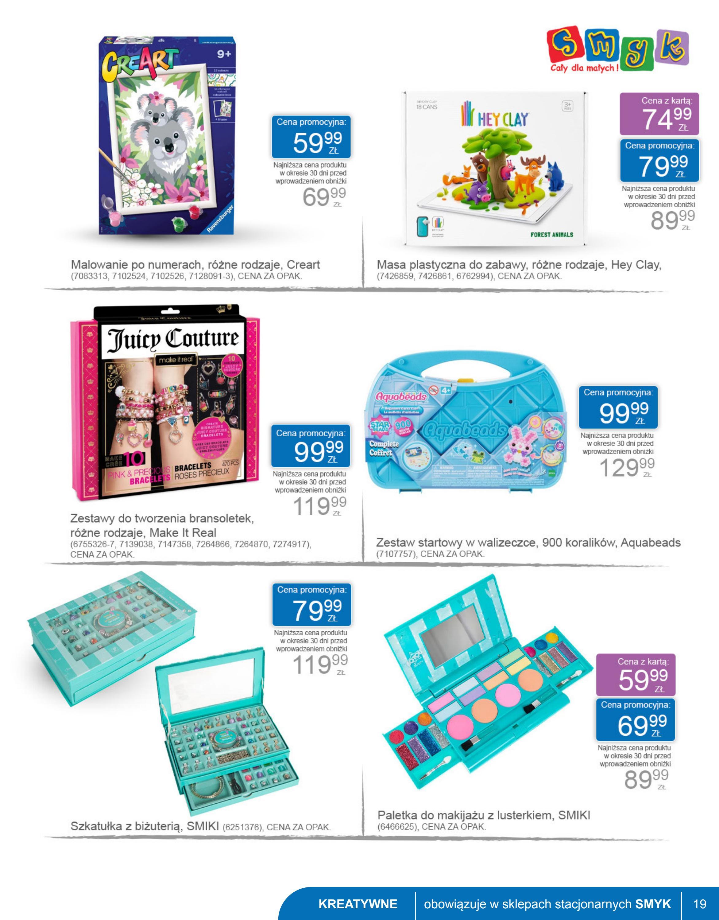 Gazetka promocyjna Smyk str. 19