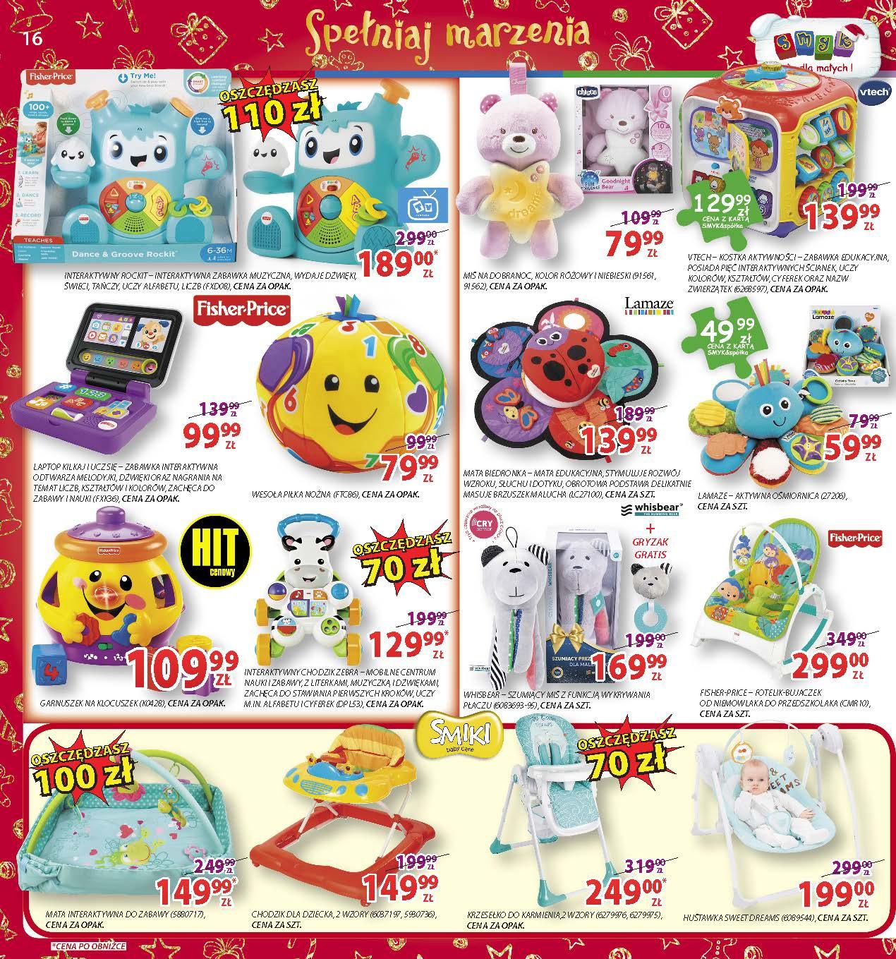 Gazetka promocyjna Smyk str. 16