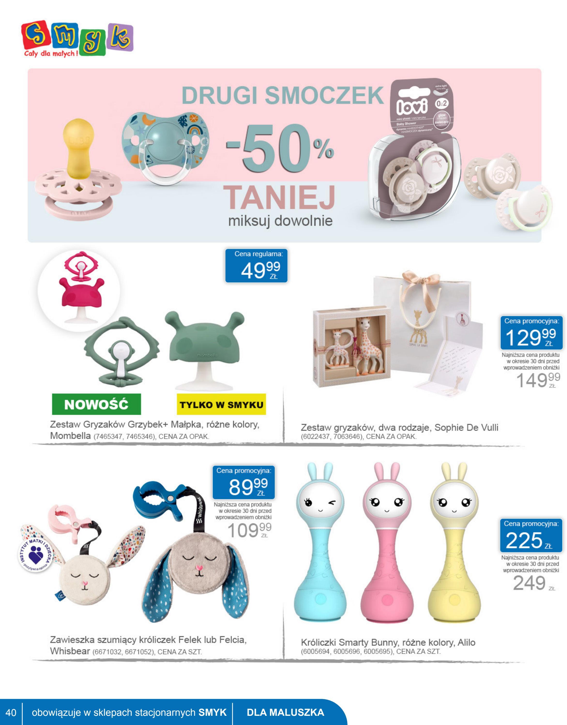 Gazetka promocyjna Smyk str. 40