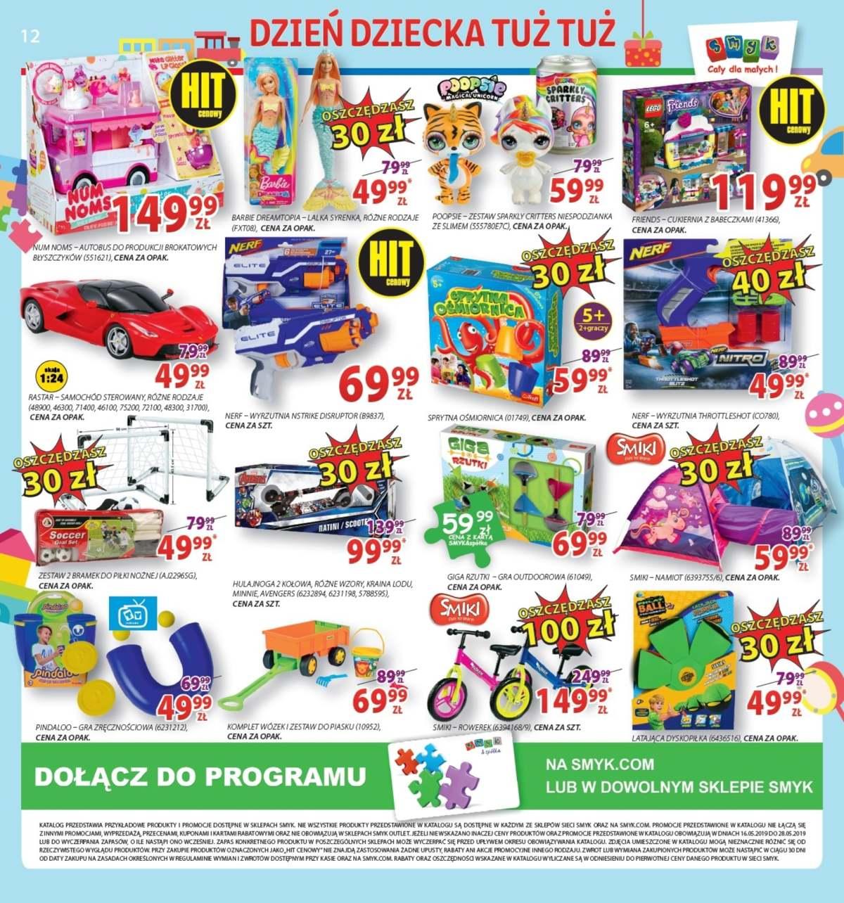 Gazetka promocyjna Smyk str. 12