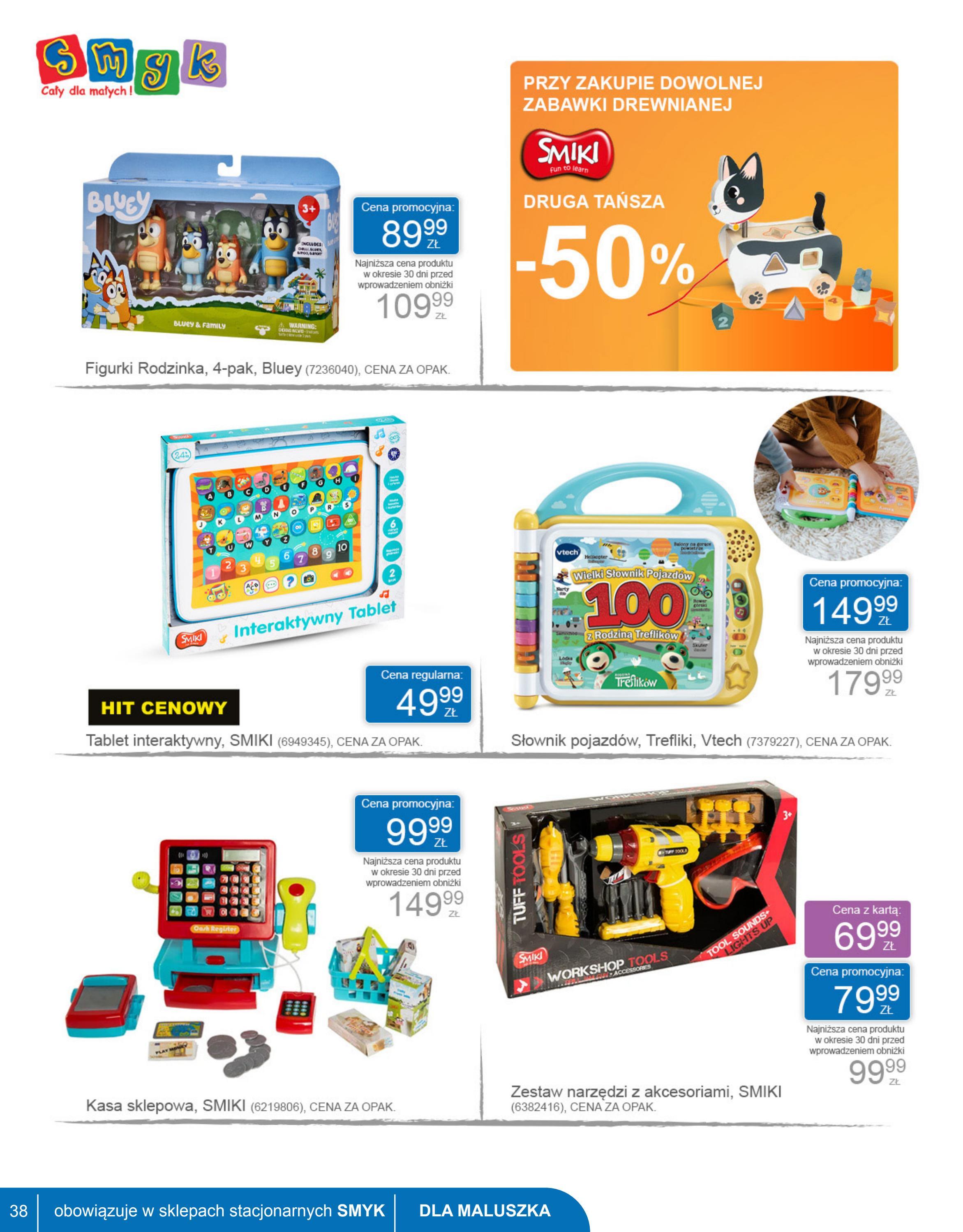 Gazetka promocyjna Smyk str. 38