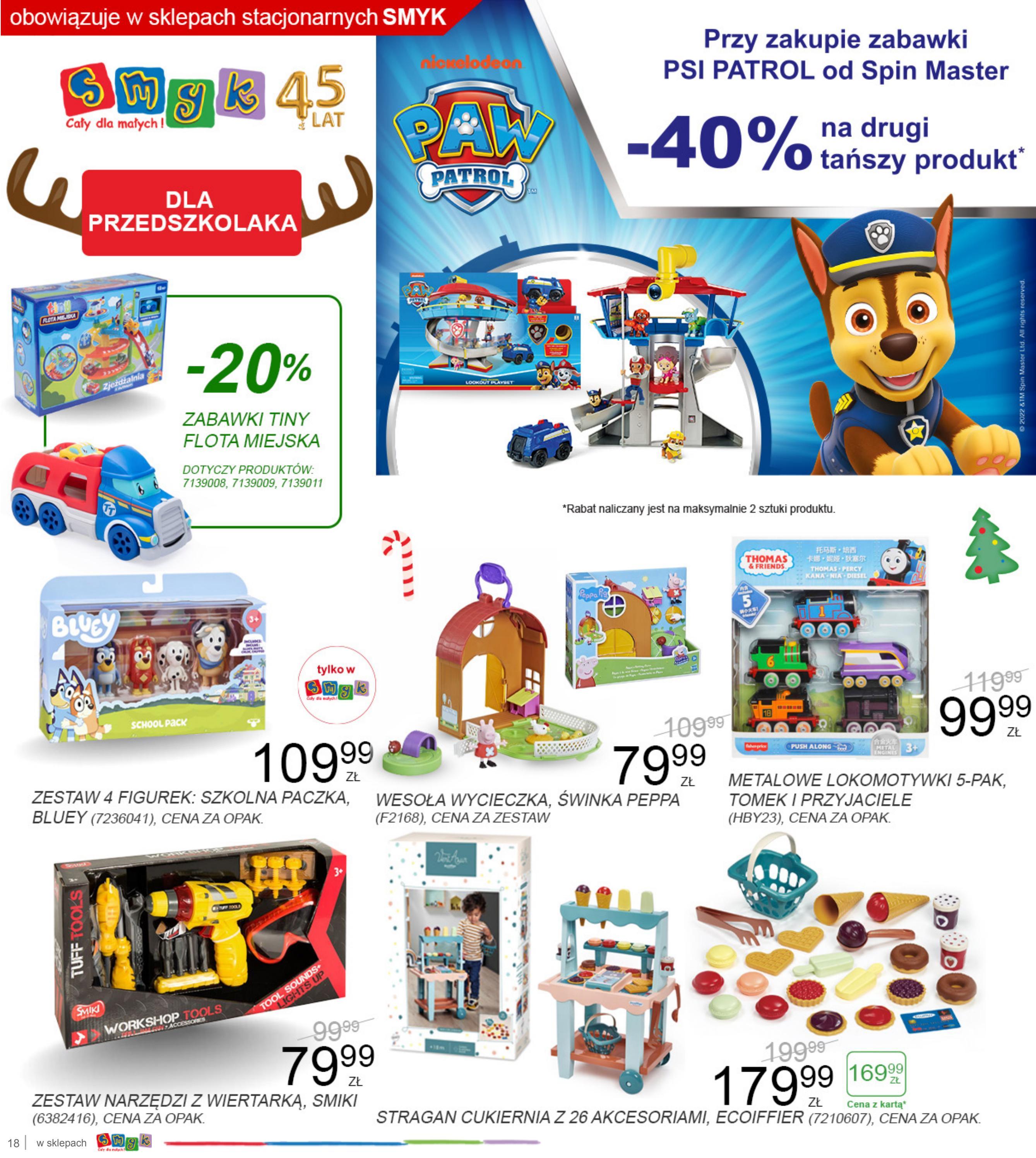 Gazetka promocyjna Smyk str. 18