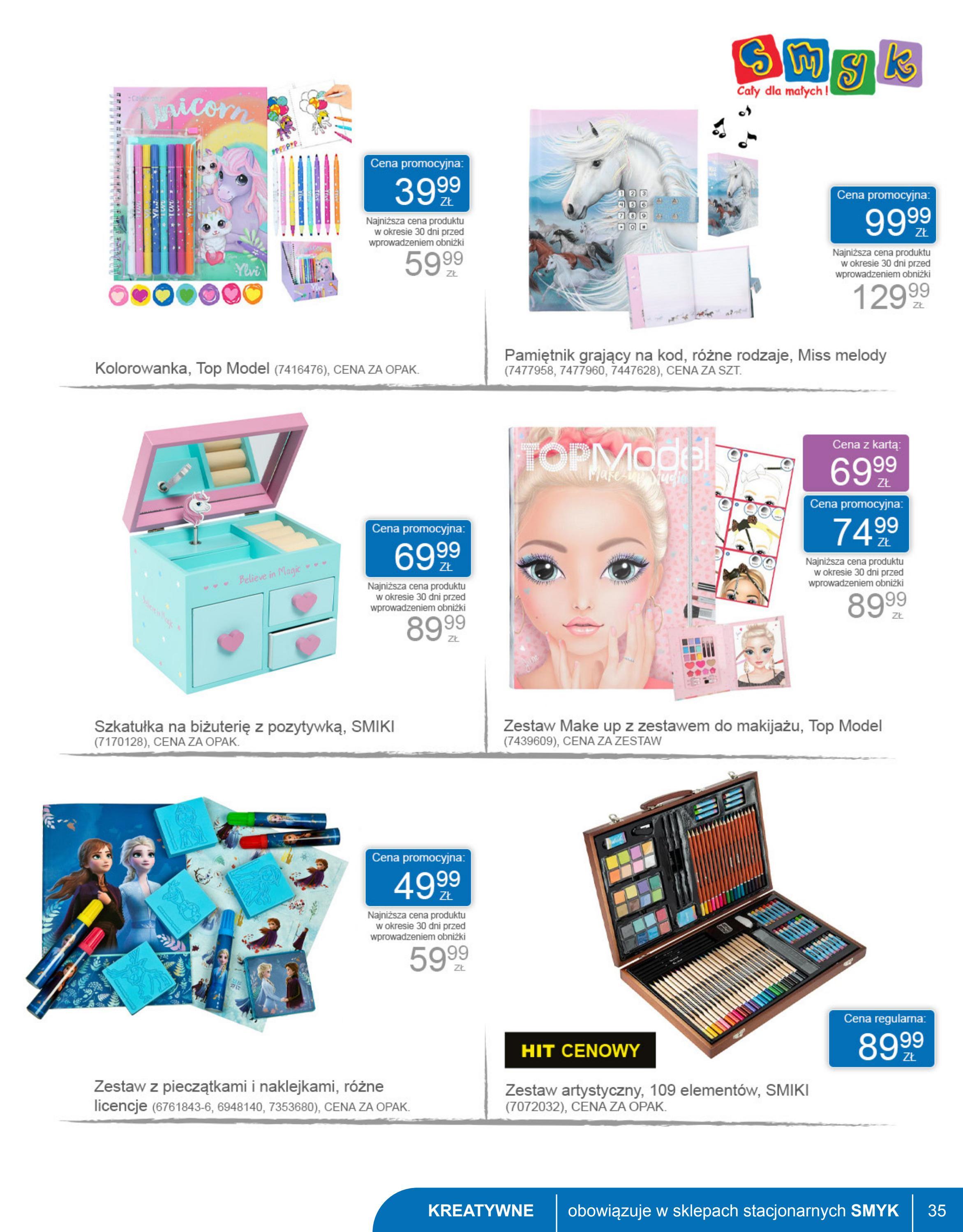 Gazetka promocyjna Smyk str. 35