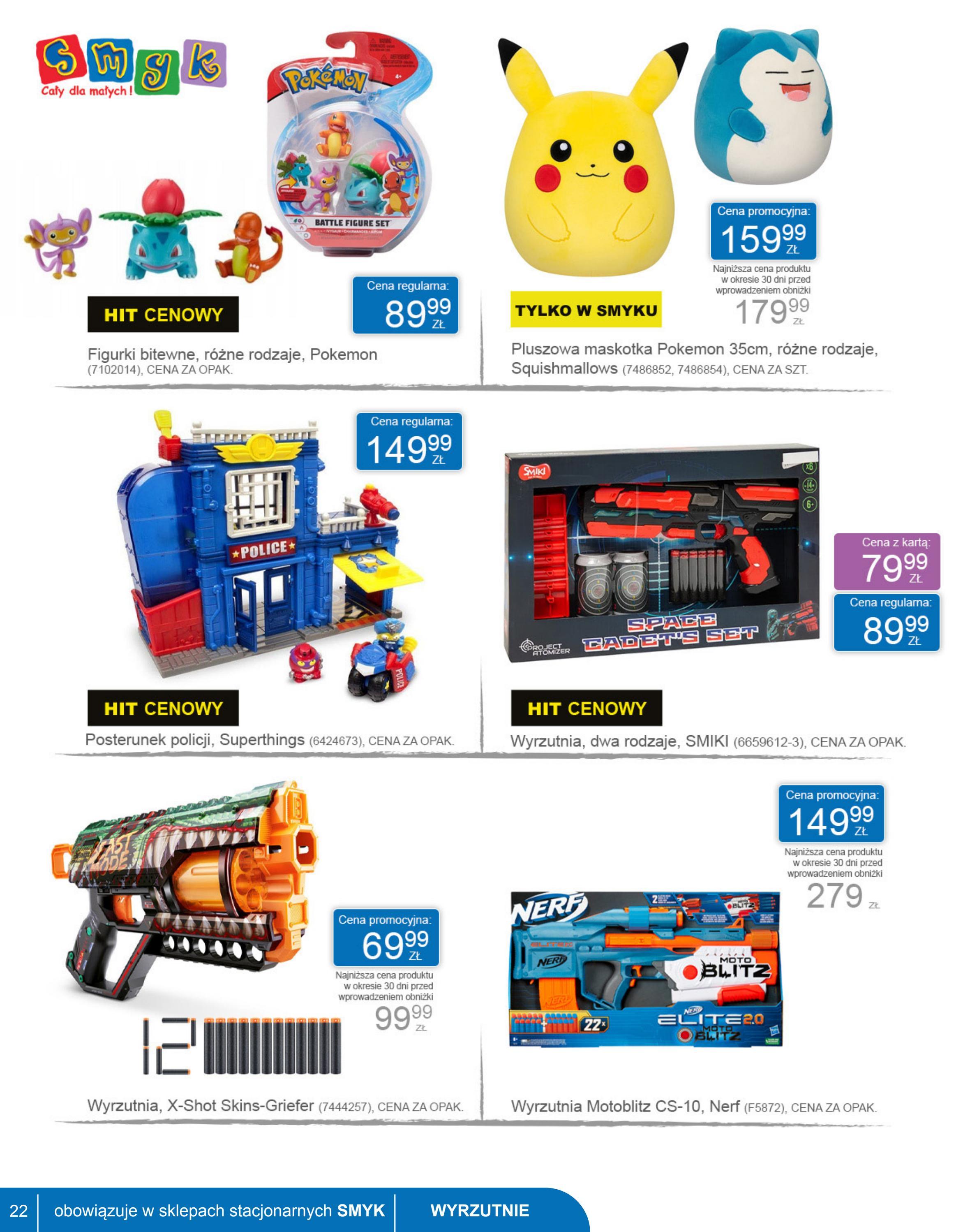 Gazetka promocyjna Smyk str. 22