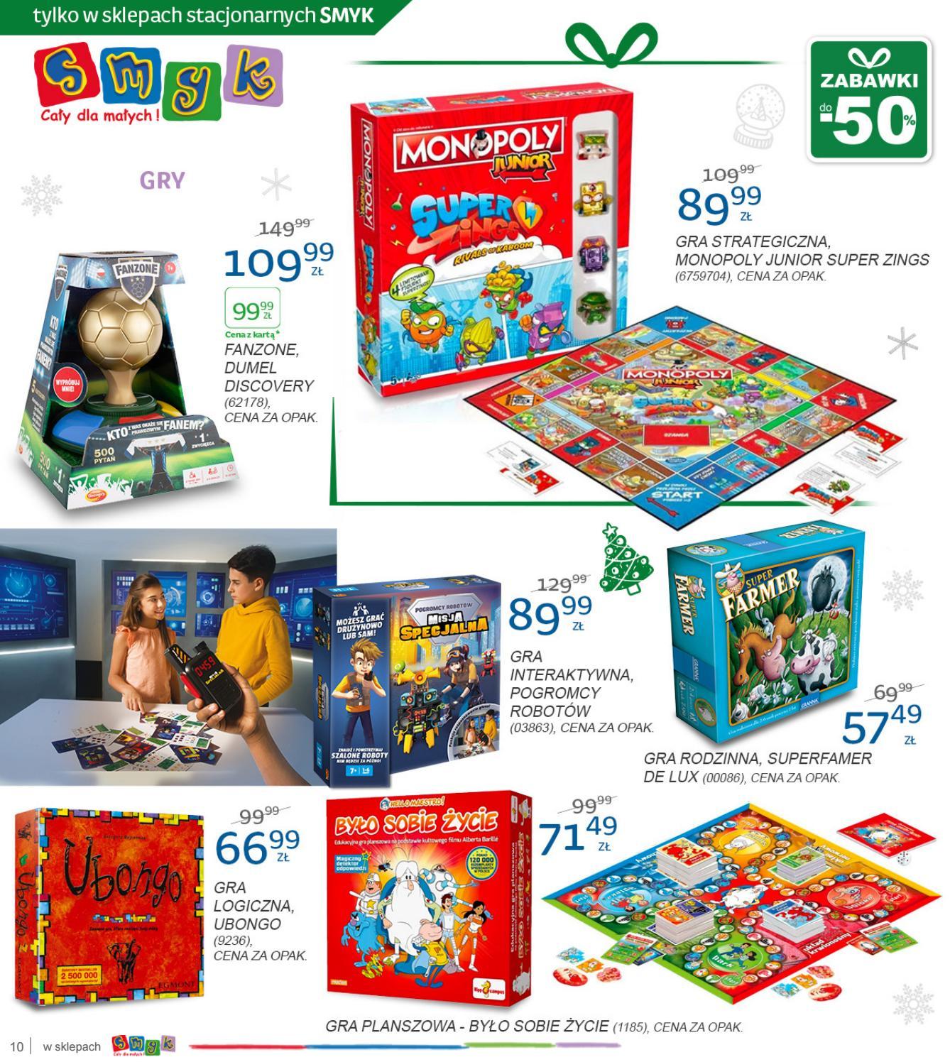 Gazetka promocyjna Smyk str. 10