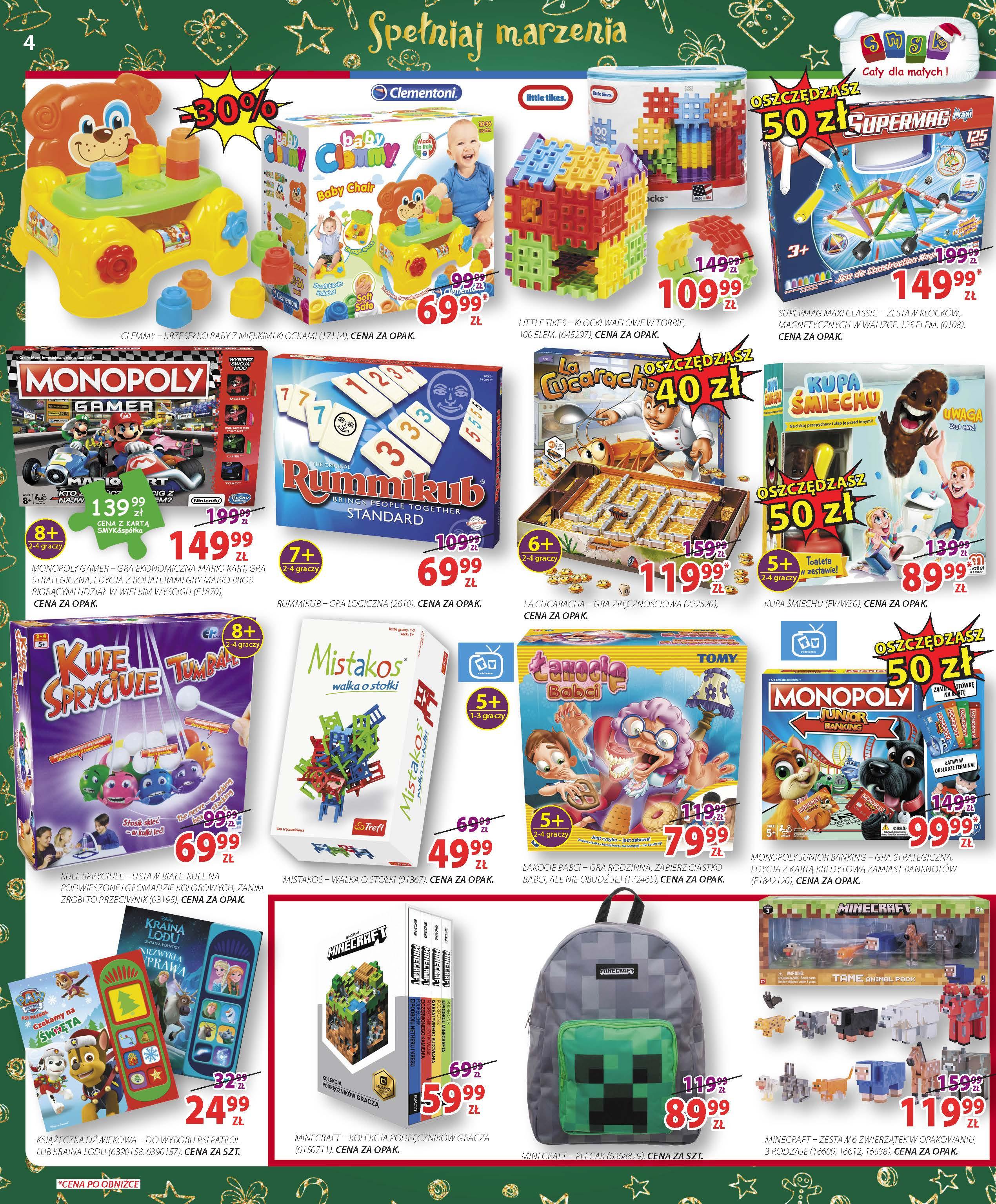 Gazetka promocyjna Smyk str. 4