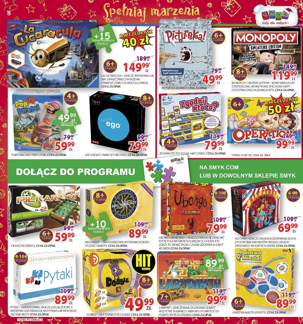 Gazetka promocyjna Smyk str. 8