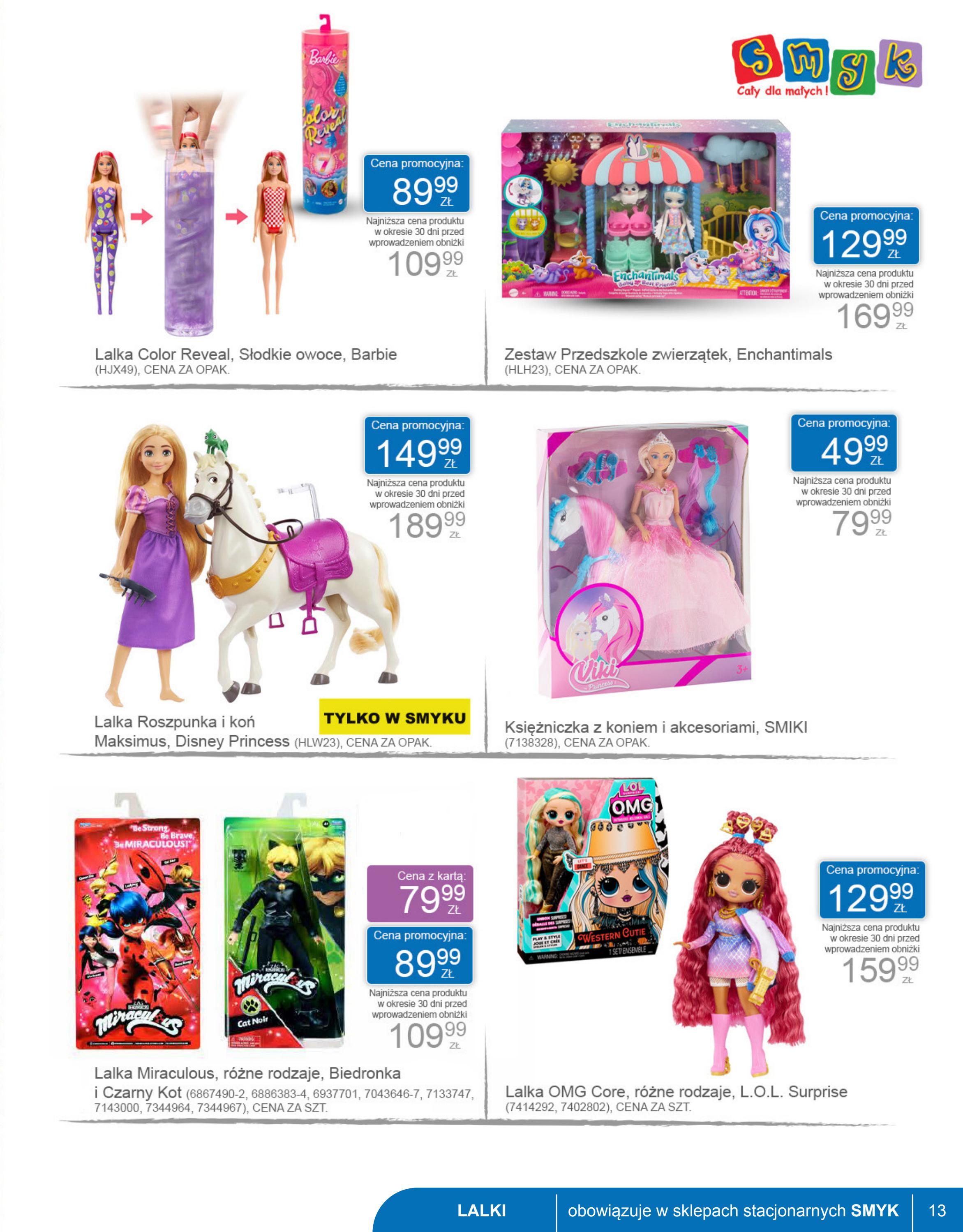 Gazetka promocyjna Smyk str. 13