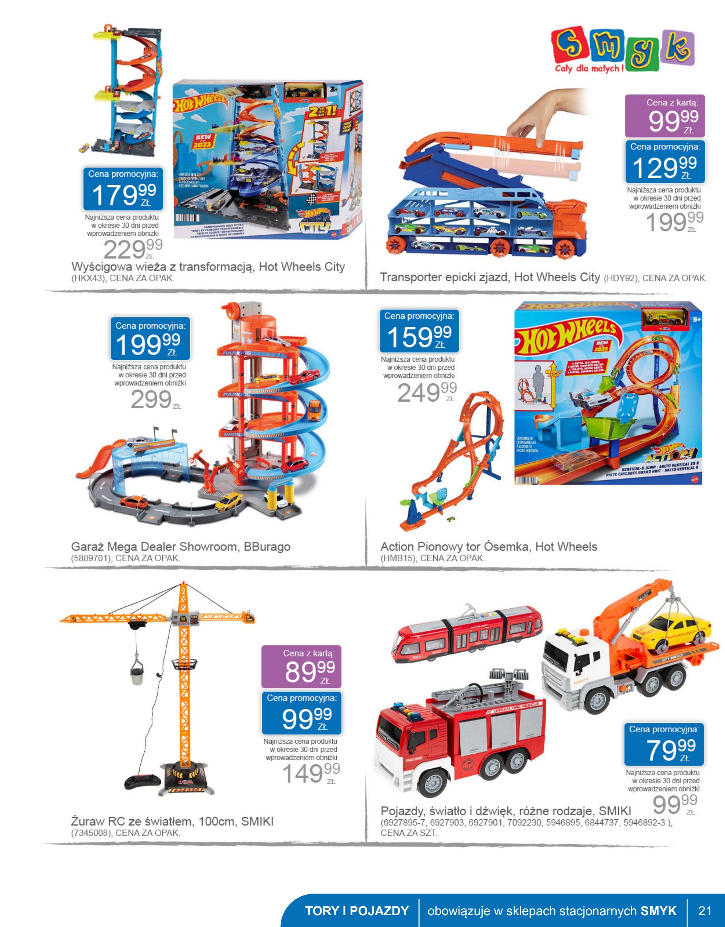 Gazetka promocyjna Smyk str. 21