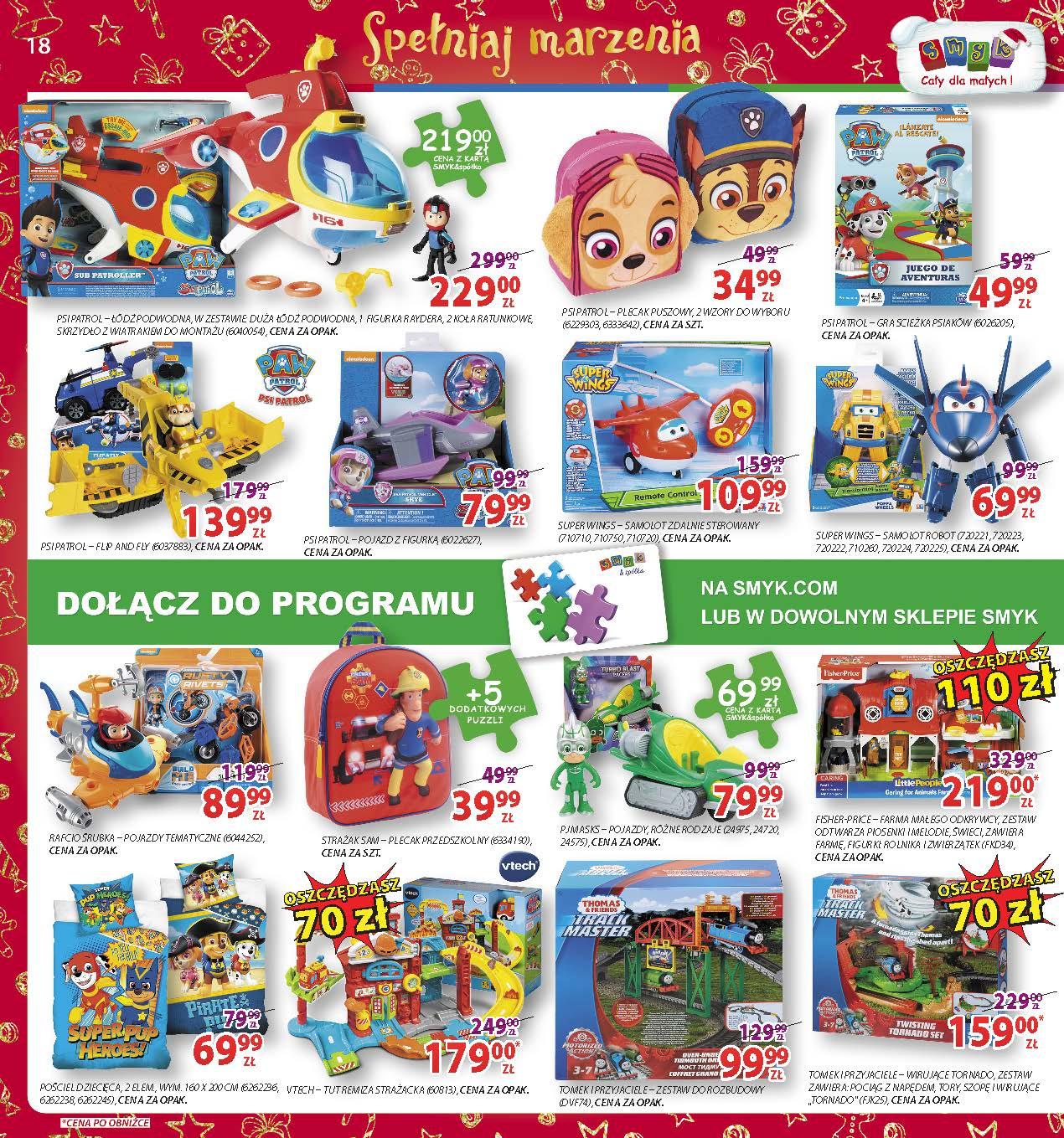 Gazetka promocyjna Smyk str. 18